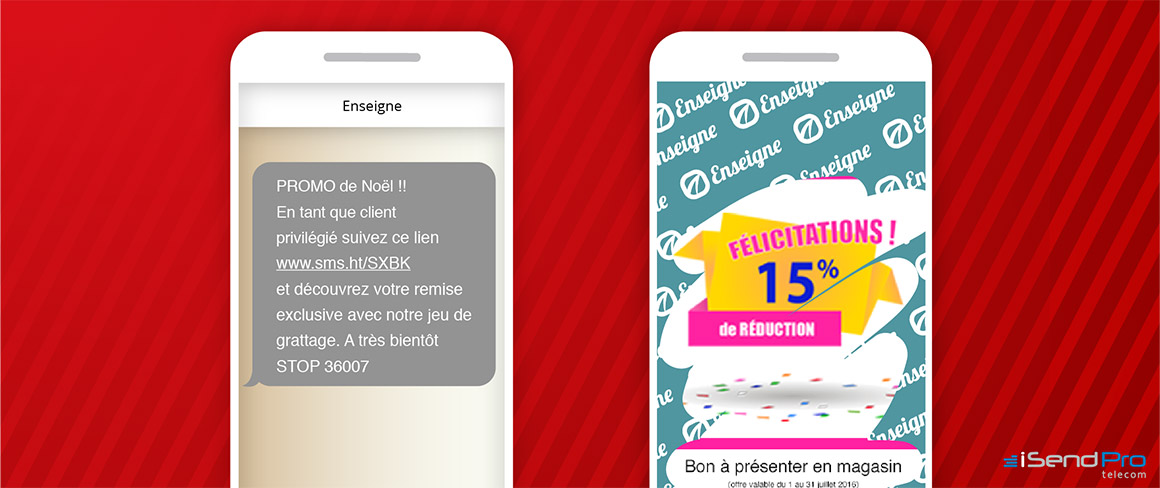 Campagne sms marketing de noel - Être original