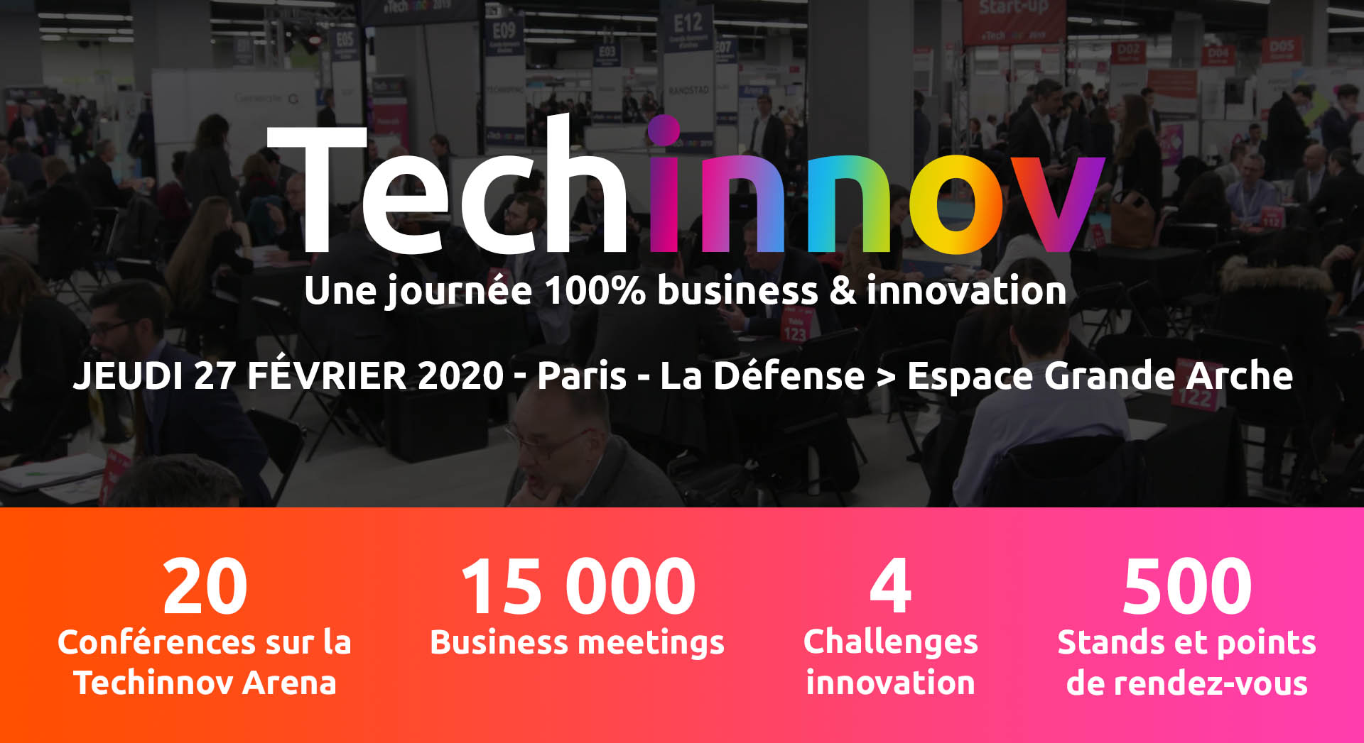 Retrouvez iSendPro TELECOM au salon Techinnov 2020 !