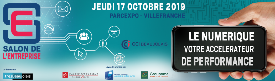 iSendPro Telecom sera présent au salon de l'entreprise à Villefranche le 17 octobre 2019