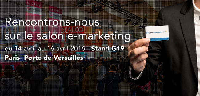 iSendPro Telecom (ex SMS-Lowcost) au salon E-Marketing Paris 2016