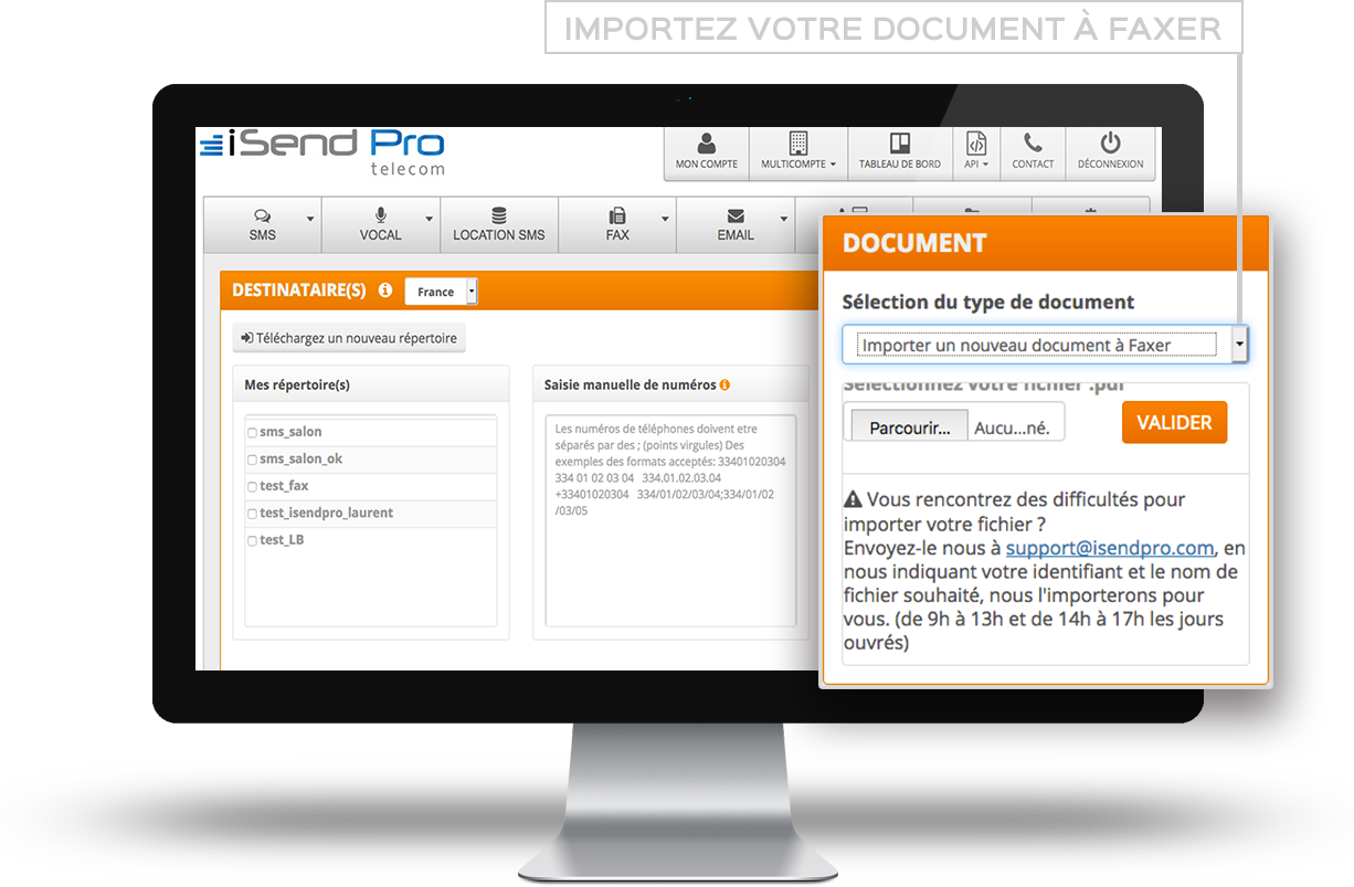 Fonctionnalité SMS iSendPro telecom : SMS 2.0 - Enrichissez vos SMS en y incluant un lien vers un site Web avec du contenu multimédia (texte, images, vidéo, formulaire de contact, carte à gratter…).