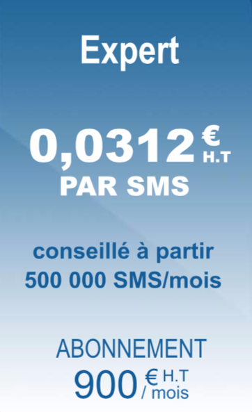 nos tarifs sms abonnement 1